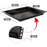 Bosch Siemens Profilo Uyumlu Emaye Fırın Tepsisi - Yapışmaz, Çizilmez - 465 x 375MM - Yedek Parça