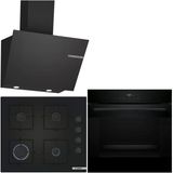 Bosch Siyah Ankastre Set HJG852YB0T-POP6C6P31O-DWK66PJ60T