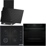 Bosch Siyah Ankastre Set HUA717BA0T-POP6C6P31O-DWK63PJ60T
