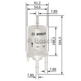 Bosch Skoda Fabia 1.2 2004-2007 Benzin Filtresi