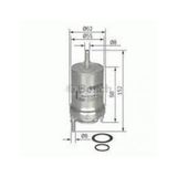 Bosch Skoda Fabia 1.4 1999-2001 Benzin Filtresi