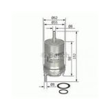 Bosch Skoda Fabia 2.0 Combi 2000-2007 Benzin Filtresi