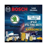 Bosch Skoda Octavia 1.0 Tsi Filtre Bakım Seti 2016-2020 3kp Chzd-Dkra