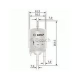 Bosch Skoda Rapid 1.4 TSI 2012-2015 Benzin Filtresi