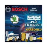 Bosch Skoda Superb 1.6 Tdi Filtre Bakım Seti 2010-2015 4kp Cay