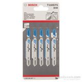 Bosch T118EFS 5'li Paket Dekupaj Testeresi Bıçağı