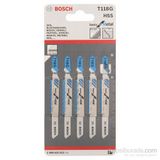Bosch T118G 5'li Paket Dekupaj Testeresi Bıçağı