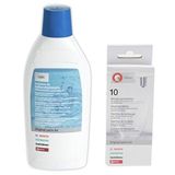 Bosch Tassimo sıvı kireç çözücü sıvı + kireç tabletleri (500 ml + 10 tablet)