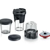 Bosch Tasty Moment MUZS68TM Öğütme Bıçağı, Hack/Karıştırma Kabı, ToGo Mix/İçecek Bardağı, MUM Seri 8 OptiMUM ve 6 Serisi Mutfak Makinesi için Uygun