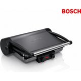 Bosch TCG4215 Elektrikli Izgara ve Tost Makinesi 2000W, Çift Termostatlı, Yapışmaz Çıkarılabilir Plaka, Masaüstü ve Kontakt Izgara - Gümüş