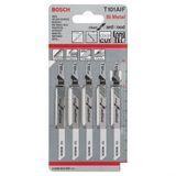 Bosch Temiz Kesim Serisi Sert Ahşap İçin T 101 Aıf 5 Li Paket Dekupaj Testeresi Bıçağı