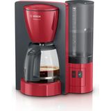 Bosch TKA6A044 Filtre Kahve Makinesi Comfortline Kırmızı 10 Fincan Kapasite ile Damlama Emniyeti Özelliği