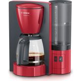 Bosch TKA6A044 Kırmızı Gri Filtre Kahve Makinesi Özel Olay İçin Şık Stil - Standart
