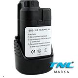 Bosch Tnl Marka Bosch BAT411 10.8V Şarjlı Matkap Uyumlu Li-Ion Matkap Batarya