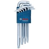 BOSCH Torx Allen Anahtar Takımı PRO 9P 10 - 50 mm