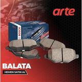 Bosch Toyota Auris E15-E18 2013 - 2018 Arka Fren Balata Takımı