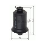 Bosch Toyota Starlet 1.3i 16V 1996-1999 Benzin Filtresi