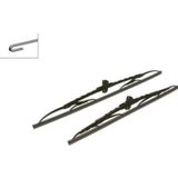 Bosch Twin Silecek Seti - [530/450 Mm] Aston Martın; Audı; Cadıllac; Chrysler; Cıtroen; Daıhatsu; Fıat; Ge Ely; Honda; Hyundaı; Kıa; Mazda; Mıtsubıshı; Nıssa (1 Tk )