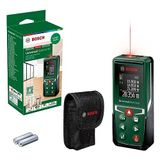 Bosch Universal Distance 30 lazer uzaklık ölçer (30 m'ye kadar mesafeyi hassas ölçme, ölçüm fonksiyonları, hafıza fonksiyonu, kartonda)