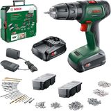 Bosch Universalımpact 18V Akülü Darbeli Matkap 1,5AH, Çift Akü ve 241 Aksesuar Seti ile Güçlü Performans