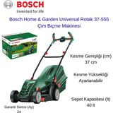 Bosch Universalrotak 37-555 1400 W Elektrikli Çim Biçme Makinesi