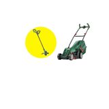 Bosch Universalrotak 37-555 Çim Biçme Makinesi B06008A6501+ + Bosch Easygrasscut 23 Elektrikli Kenar Kesme Makinesi Seti