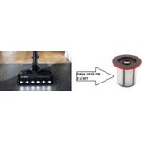 Bosch Unlimited Serie 6 ve 7 Uyumlu Şarjı Süpürge Başlığı LED Aydınlatmalı Başlık ve Filtre - 1 Adet