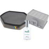 Bosch Uyumlu Bgs 11800 Gs-10 Süpürge Hepa ve Toz Haznesi Filtresi Seti - Adet-Set