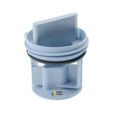 Bosch Uyumlu WAP24321TR Çamaşır Makinesi Pompa Filtre Kapağı