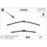 Bosch Valeo 119432 Silecek Süpürgesi Ön Audı A6-A7-A8 2010 640 x 520 mm Volkswagen-Audı-Seat-Skod