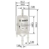 Bosch Volkswagen Golf V 1.4 2003-2006 Benzin Filtresi