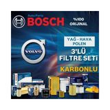 Bosch Volvo S60 1.6 Dizel Filtre Bakım Seti 2011-2015 3kp