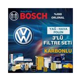 Bosch Vw Caddy 2.0 Tdi Filtre Bakım Seti 2015-2019 3kp Cuu-Dfs-Clc-Cfh