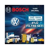 Bosch Vw Jetta 1.4 Tsi Filtre Bakım Seti 2011-2015 4np Cbz-Cax-Cms