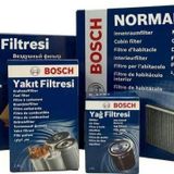 Bosch Vw Jetta 1.6 Filtre Bakım Seti 2006-2010 4F Hava-Yağ-Yakıt-Normal Polen