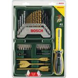 Bosch X-Line 41 Parça Vidalama ve Matkap Ucu Seti Ergonomik Tasarım ve Yüksek Performans