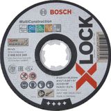 Bosch X - Lock - 115 x 1.0 mm Çoklu Malzemelerde Kullanım için Düz Kesme Diski