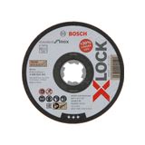 Bosch X-Lock 125x1.6 mm Standard Seri Düz Inox Paslanmaz Çelik Kesme Diski