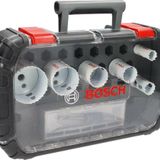 Bosch - Yeni Progressor Serisi Delik Açma Testeresi (Panç) Seti 9 Parça Ø 20-25-32-38-51-64 mm