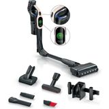Bosch Yeni Üstün Performanslı Premium Şarjlı Dikey Süpürge 220m2 | TurboSpinMotor Teknolojisi | 10 Yıl Motor Garantili | Onerous Mutfak Tartısı Hediye - Siyah