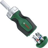 Bosch Yeşil Seri Cırcırlı Tornavida Değiştirilebilir 6 Uçlu (Set 2)