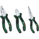 Bosch Yeşil Seri Pense Seti 3 Parça (Kargaburun Yan Keski Pense)