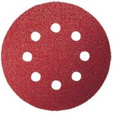 Bosch zımpara kağıdı (eksantrik zımpara için, farklı malzemeler, 5 adet, çap 125 mm, granülasyon 180)