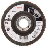 Bosch zımpara taşı X581 Best for Inox 115 mm Korn 80, 1 adet.