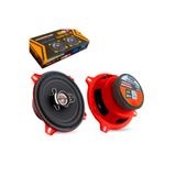 Boschmann 13cm Oto Hoparlör Koaksiyel 500w Tweeterli Kırmızı 2 Adet Turbo XC-13