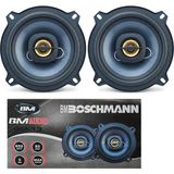 Boschmann Bm-13 Turbo Oto Koaksiyel Hoparlör 13Cm 600 Watt 80W Rms Tweeterli 2 Adet
