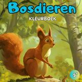 Bosdieren Kleurboek: Wilde Dieren Kleurboek – 50 Boeiende Ontwerpen voor Kinderen vanaf 5 Jaar