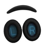 Bose QC35 Kulaklık Pedi ve Kafa Bandı - Set Halinde Kulaklık Pedi Yastığı Süngeri ve Kafa Yastığı