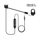 Bose QC45 QC45 2 Uyumlu Mikrofonlu Gaming Kulaklık Kablosu