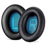 Bose QuietComfort 15 QC2 QC15 QC25 QC35/Ae2/SoundLink,Hafızalı Köpük Kulaklık Yastıkları, Ses Yalıtımı ve Gürültü Azaltıcı Kulaklık Kapakları Kulaklık Dolgusu için Yedek Kulaklık Pedleri